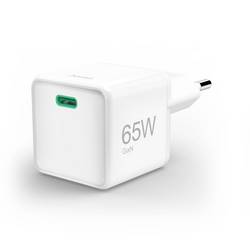 Hama USB Ladegerät 65 W Quick Charge 2.0, Quick Charge 3.0 Weiß GaN 00201943