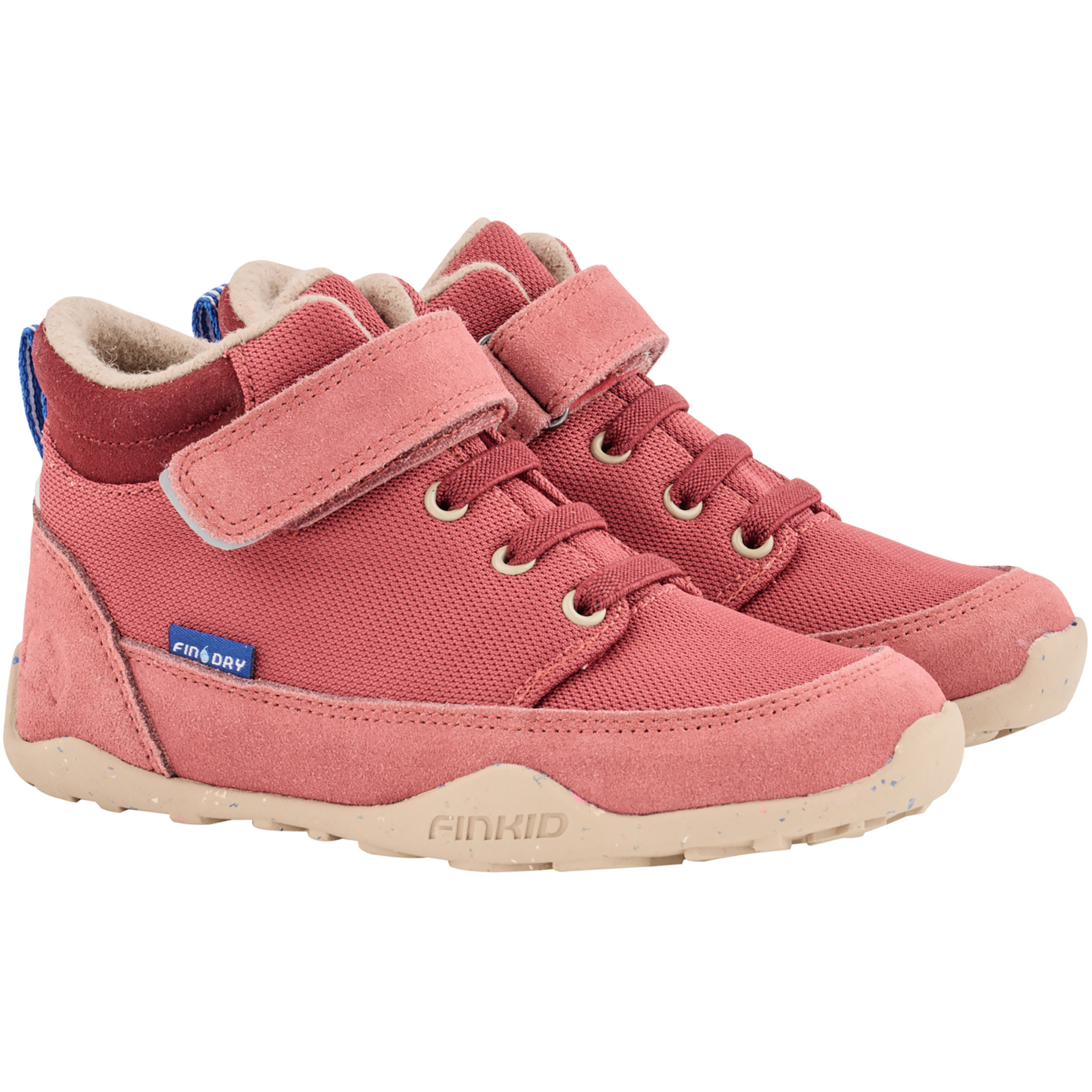 Finkid Niitty Kinder Barfußschuhe rot Größe 23 Lifestyle Wasserdicht