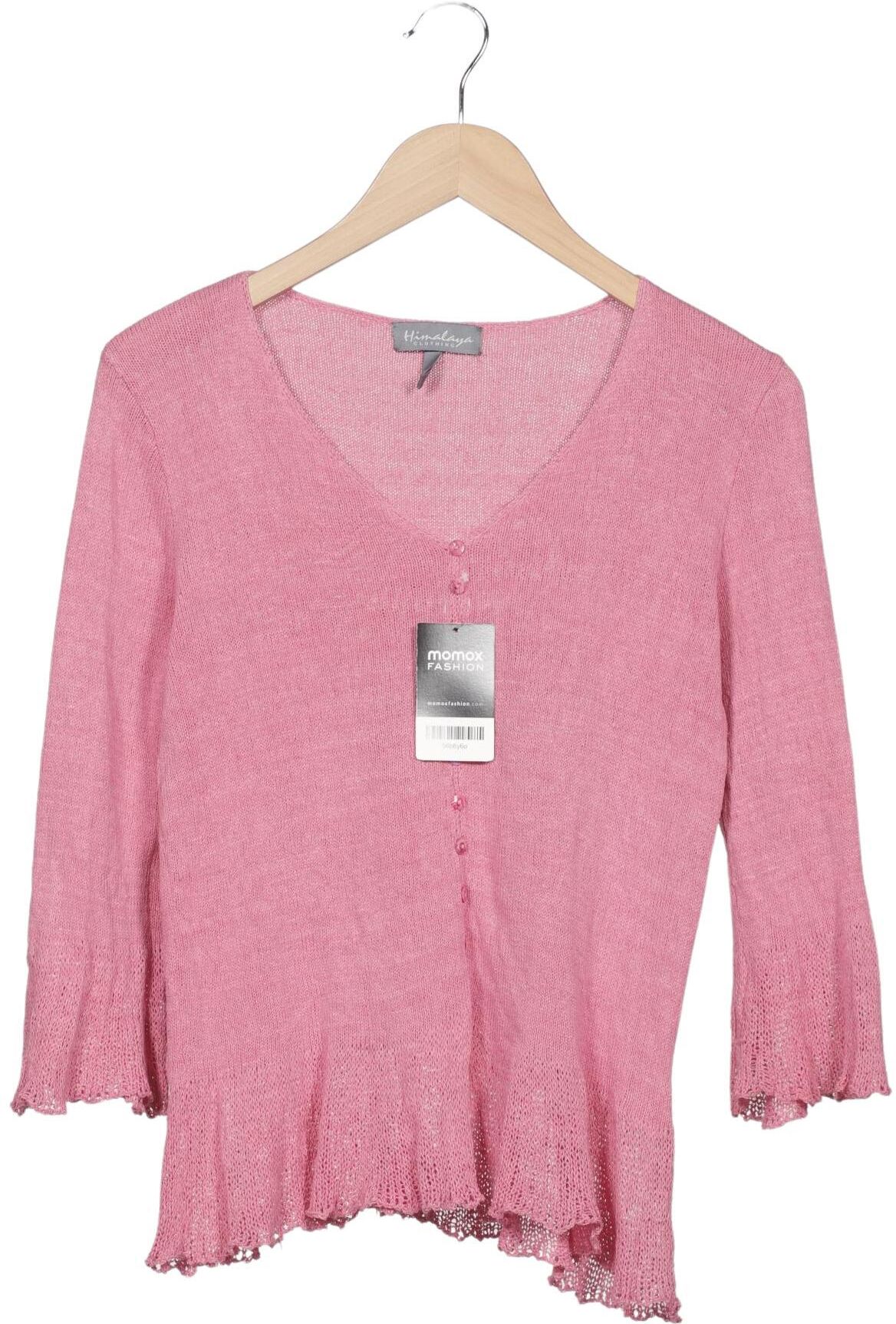 Himalaya Damen Strickjacke, Pink, Gr. L, Seide - Second Hand
