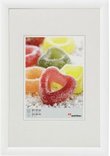 Walther Cadre plastique KP030W Trendstyle 20x30cm blanc
