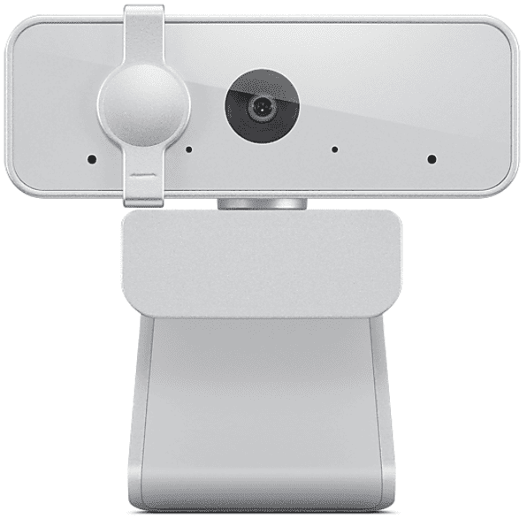 Webcam - Lenovo 310 FHD Webcam, 1920 x 1080 Pixel, Micrófono, Blanco