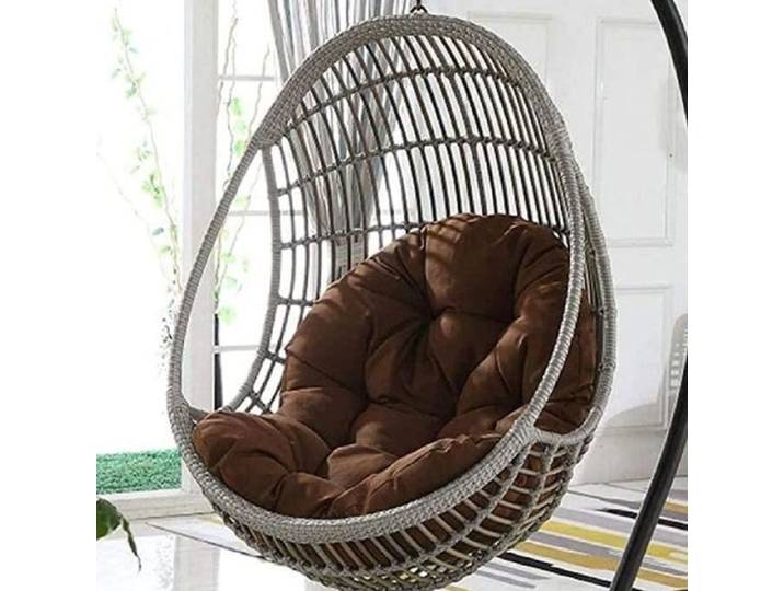 Coussin de Chaise Suspendue Coussin de Balançoire Coussin de Balancelle Coussin de Siège épais café