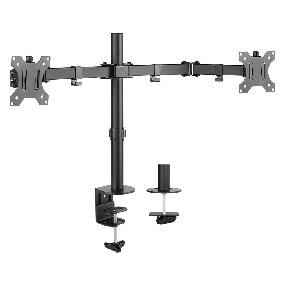 E+P TH 12 sw Tischhalterung 2 Monitore (Tisch, 32", 8 kg) (TH22)