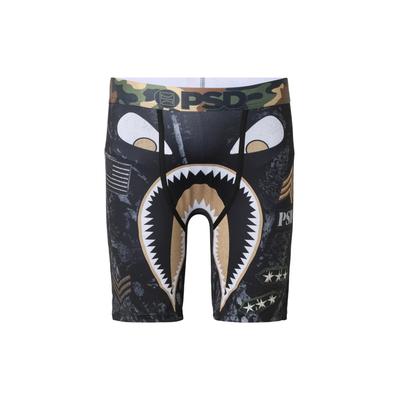 Boxershorts PSD "PSD WF PSD ARMY", Herren, Gr. L, 1 Stk., bunt (multi), 88% Polyester, 12% Elasthan, Unterhosen