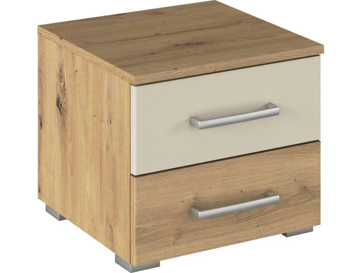rauch Nachtkommode Nachttisch Nachtkonsole Beistelltisch Kommode Sideboard BURANO, mit farblich abgesetzter Schublade MADE IN GERMANY
