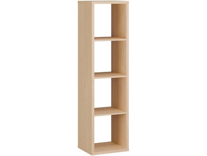 FORTE Standregal Mauro, FSC®-zertifiziert, Fachgröße 33x33cm, 4 Fächer