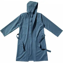 Cocoon Ultralight Bademantel mit Kapuze - L - anchor grey