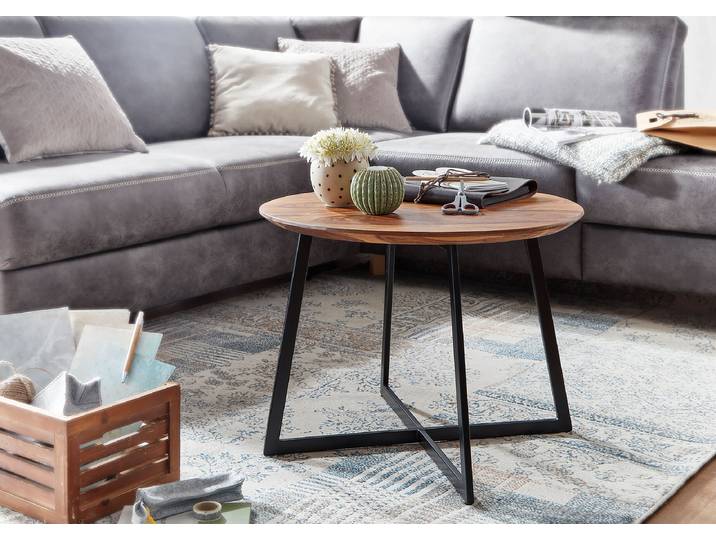 Couchtisch Mcniven Ø 60cm Braun