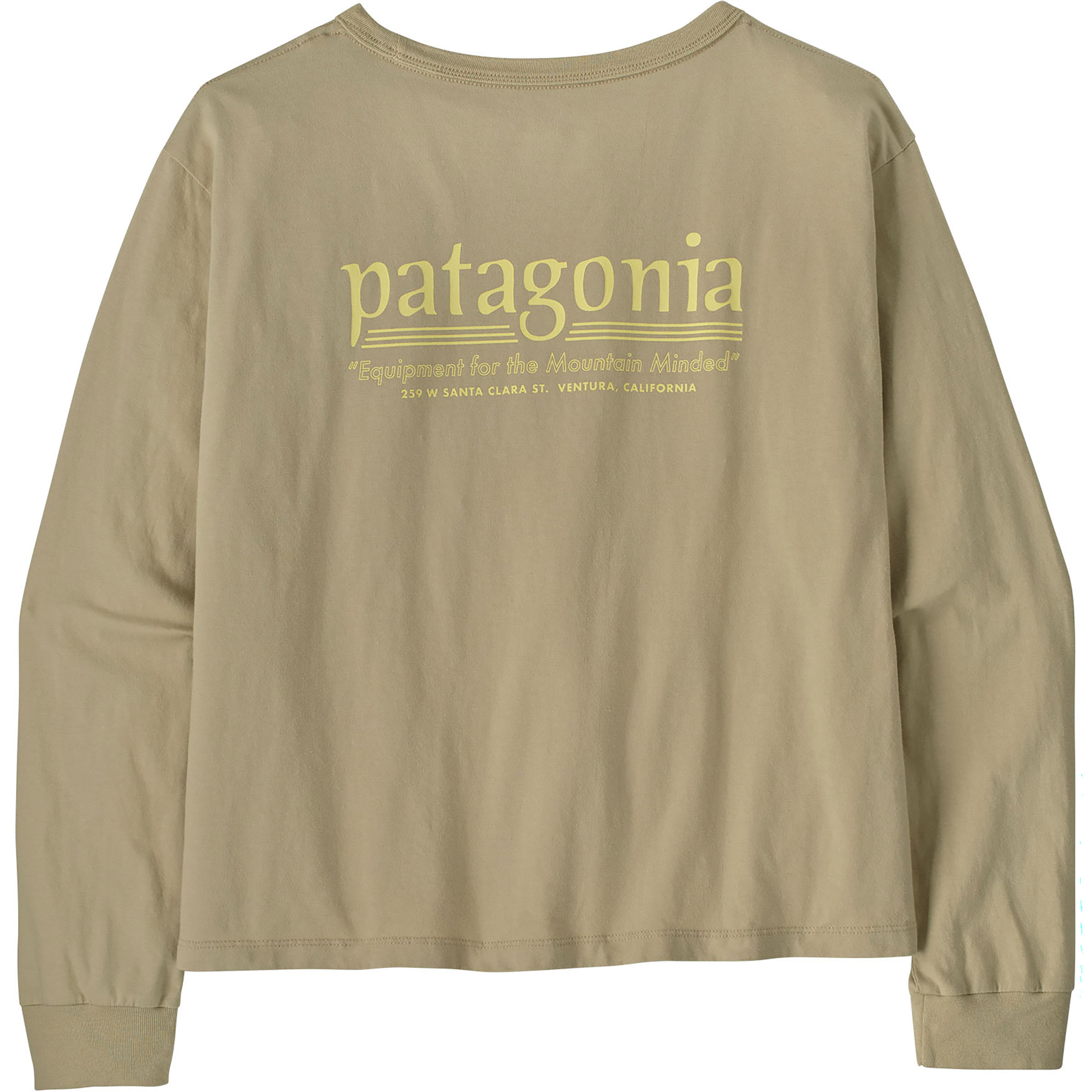 Patagonia Hut Tripper Easy Cut Damen Longsleeves beige Größe S Lifestyle Hautfreundlich