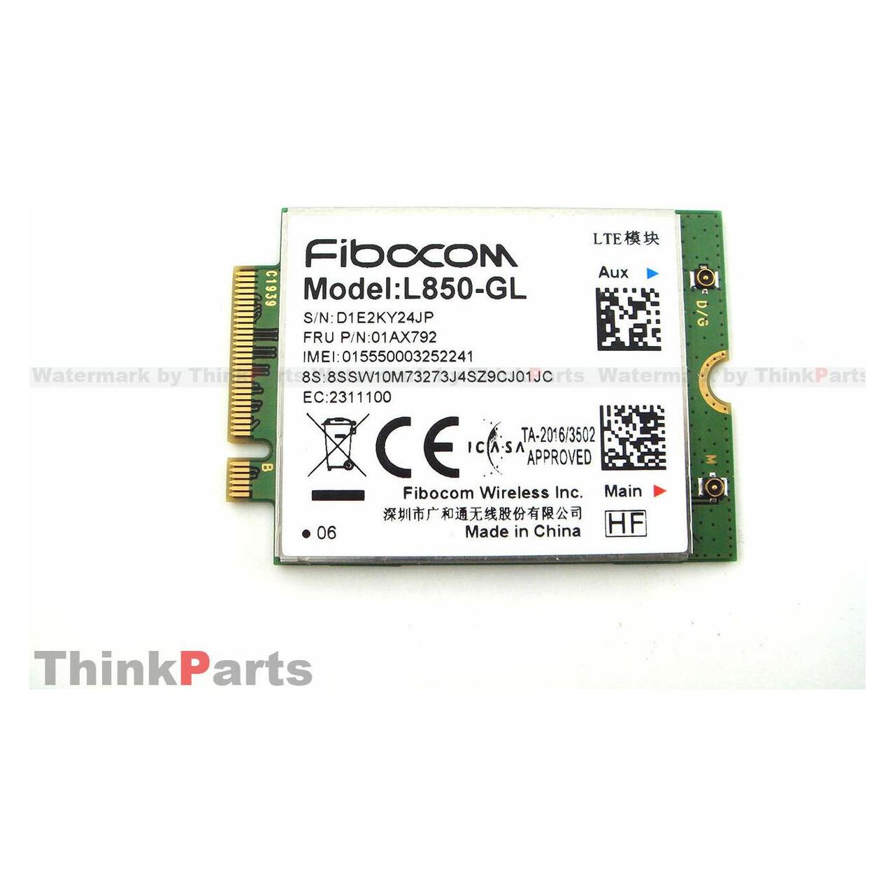 Lenovo Wireless CMB FBC L850-GL (FRU01AX786)