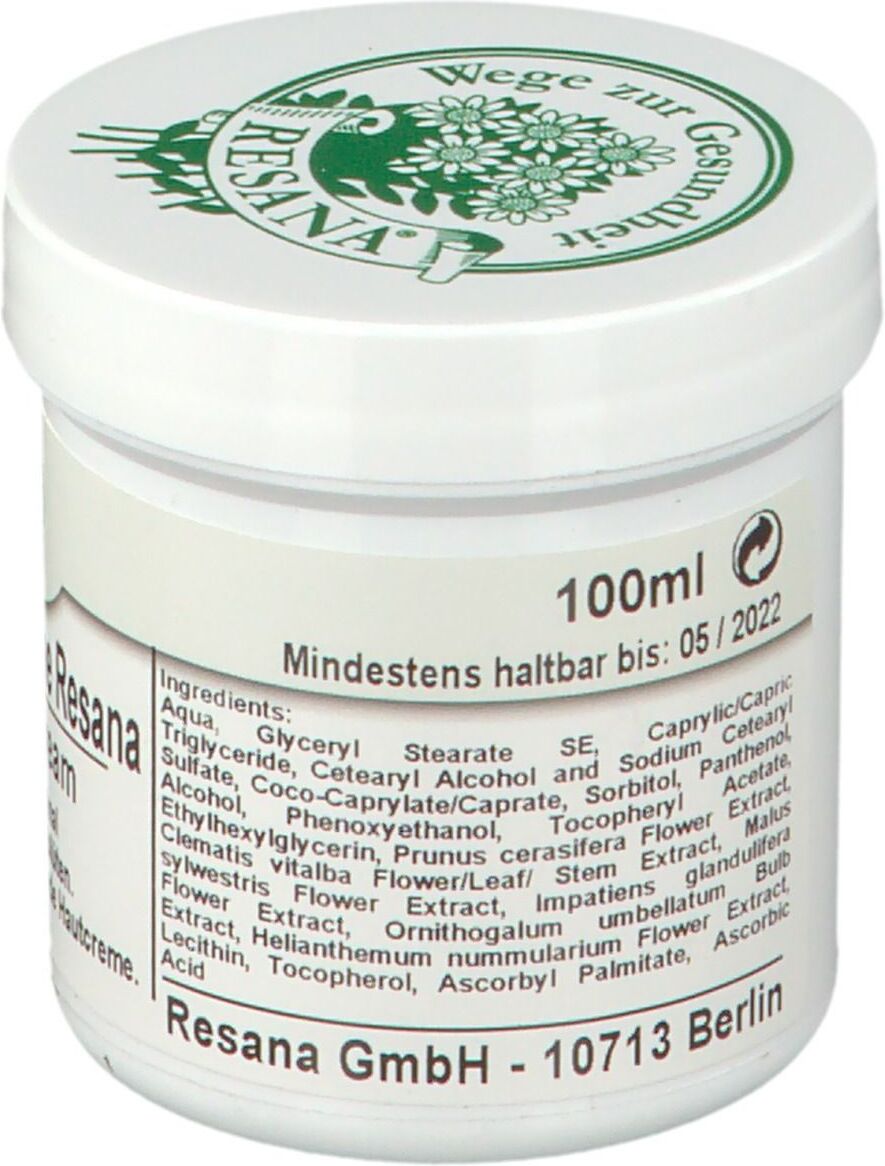 Bachblüten Creme Resana 100 ml