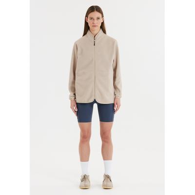 Fleecejacke SOS "Triglav", Damen, Gr. XS, beige (hellbeige), 100% Polyester, unifarben, normal, Rundhals, Jacken Fleecejacke, mit atmungsaktiver Funktion