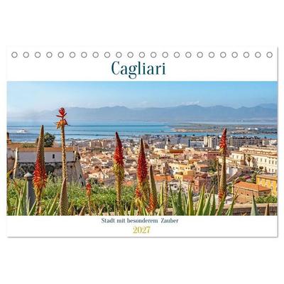 Cagliari - Stadt mit besonderem Zauber (Tischkalender 2027 DIN A5 quer), CALVENDO Monatskalender