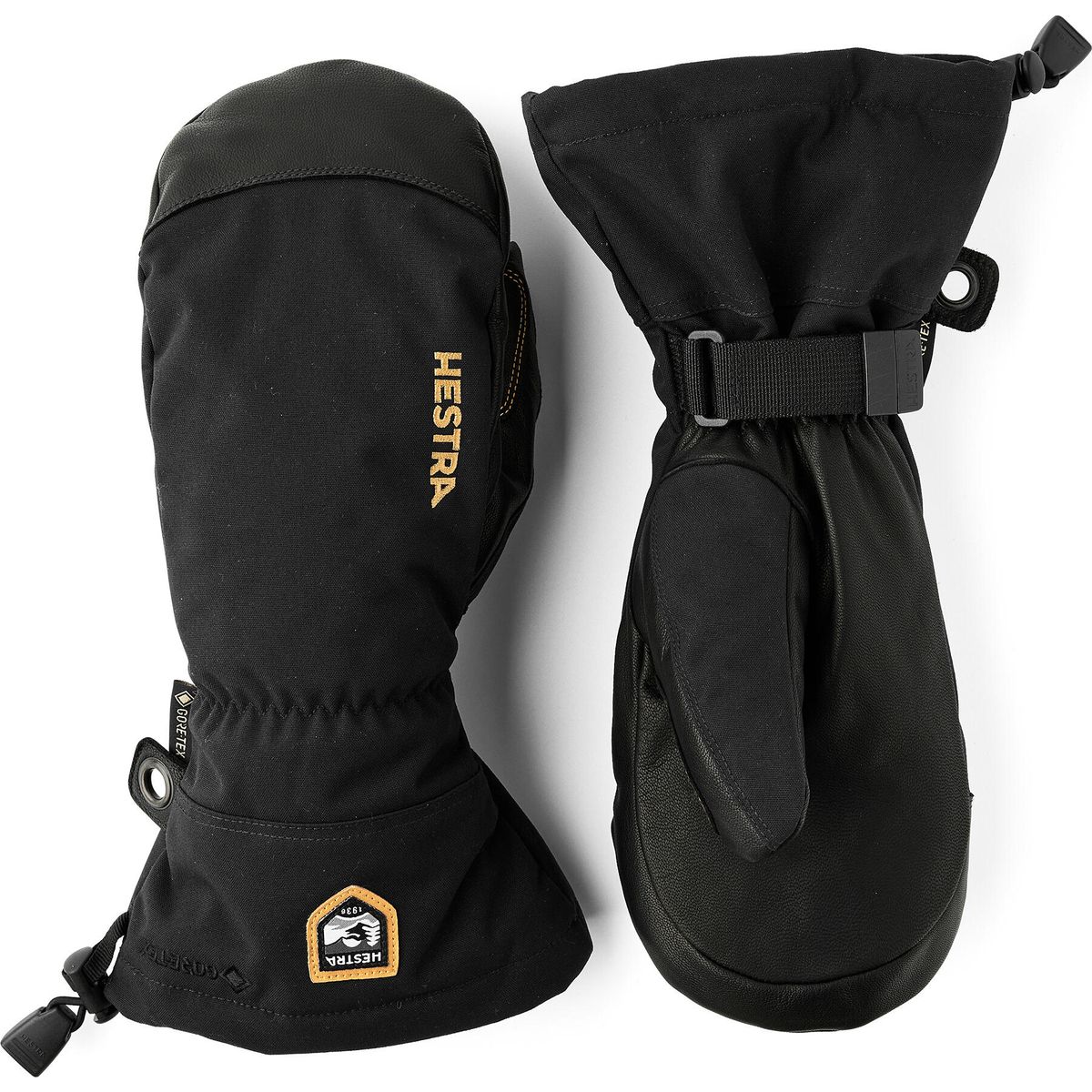 Hestra Army Leather Gore-tex - Mitt black/black (100100) 6 3003021-100100-6