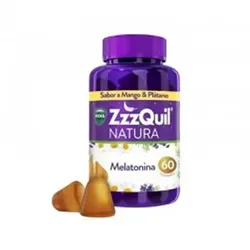Vicks Zzzquil Natura Melatonin Mango & Bananen-Geschmack 60 Einheiten