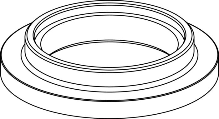 Ideal Standard Rosette, Chrom B960407AA
