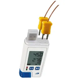 PDF-Datenlogger für Temperatur und Feuchte LOG210TC
