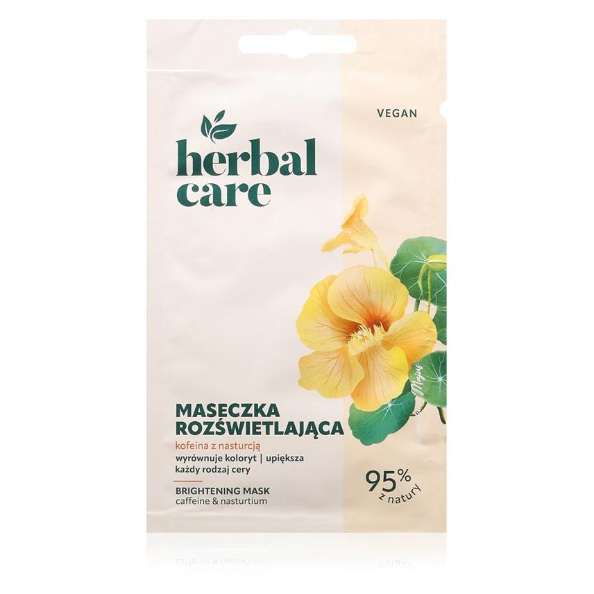 Farmona HERBAL CARE Vegan Rozświetlająca Maseczka na twarz - Kofeina z Nasturcją 7 g (7 g) (59144586)