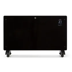 Bansin Crystal Smart Konvektions-Heizgerät 1500W 5 - 50 °C App-Steuerung Schwarz 1500 W