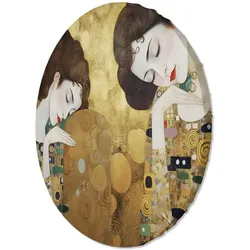 RUNDES BILD Gold 40/40 cm
