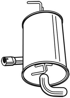 VEGAZ DS-374 Endschalldämpfer