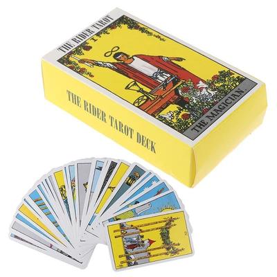 Rider Waite Tarot Deck | Professional Divination Oracle Cards | English & Spanish Versions english Version