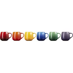 Le Creuset Rainbow Coupe Becher 320 ml, 6 St.