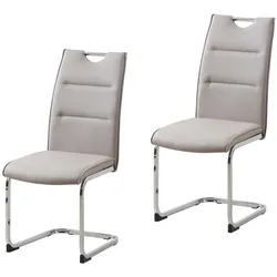 HTI-Living Schwingstuhl DannyC PU Cappuccino