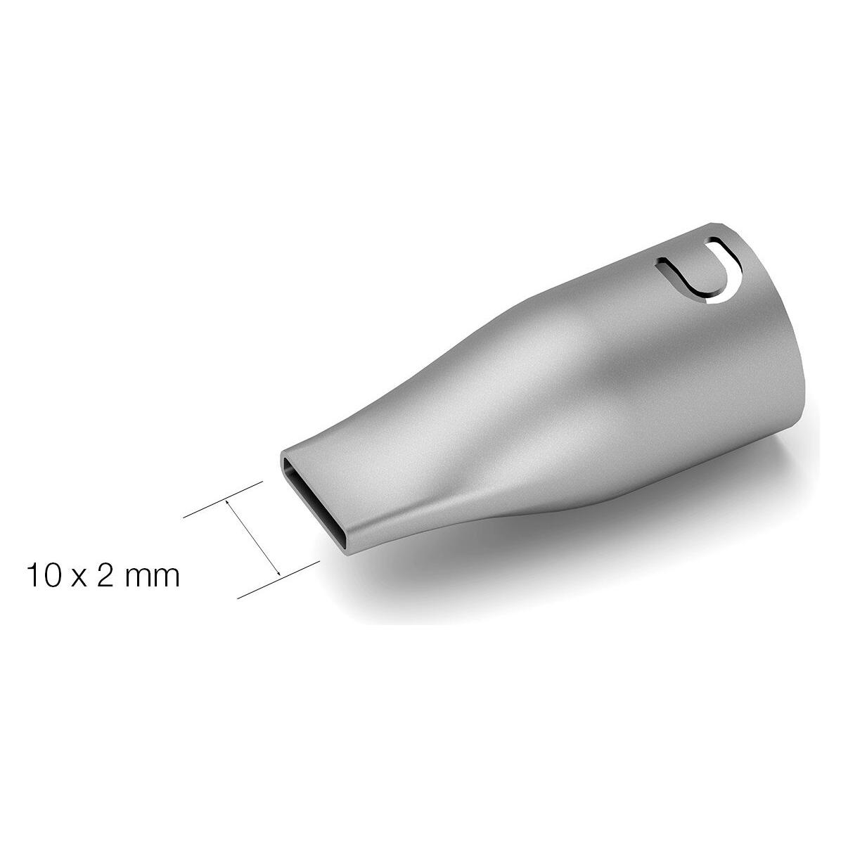 JBC Heissluftdüse Serie JT, JN7637/10 x 2 mm, Flachdüse (JN7637)