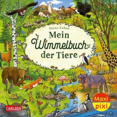 Maxi Pixi 417: Mein Wimmelbuch der Tiere, Taschenbuch von , Carlsen, 978-3-551-03334-5