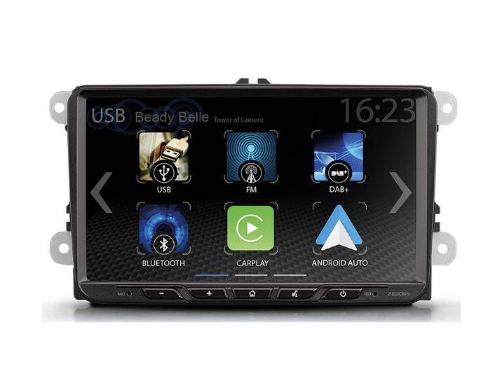 Zenec Z-E2065 Fahrzeugspezifisches Infotainment System für VAG Fahrzeuge Autoradio (Freisprecheinrichtung)