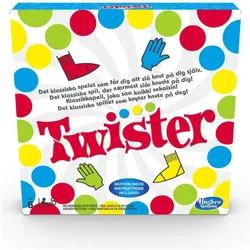 Hasbro Gaming Twister Twister-Spiel (Dänisch, Finnisch, Isländisch, Norwegisch, Schwedisch)