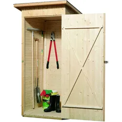 weka 14 mm Garten- und Terrassenschrank 361 mit Flachdach 1