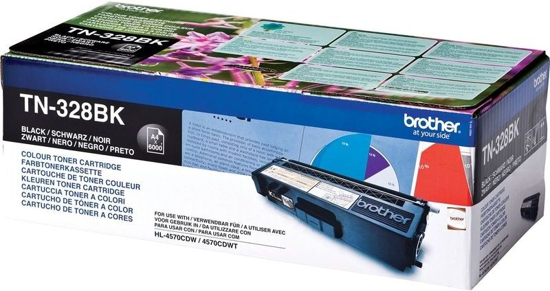 Brother TN-328BK - Schwarz - Toner - Extra hohe Kapazität