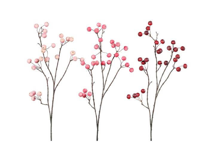 Kunstblume Natural & Feminine Glamour rosa Kunststoff H 93 cm - Kunstblume