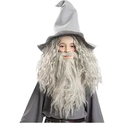 Metamorph Der Herr der Ringe – Gandalf Perücke mit Bart für Kinder