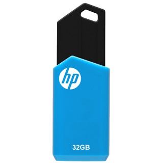 32GB HP USB-Stick v150w blau, schwarz.