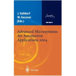 Advanced Microsystems for Automotive Applications 2004, Fachbücher von Jürgen Valldorf, Wolfgang Gessner