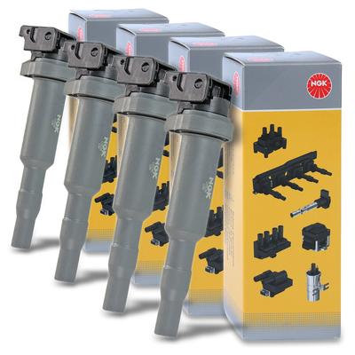 Ngk 4x Zündspule [Hersteller-Nr. 48147] für BMW