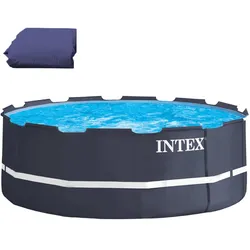 Intex Ersatzfolie navy blau | für Intex Frame Pool 366 x 122 cm