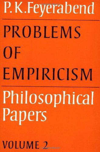 Feyerabend - Problems of Empiricism v2: Philosophical Papers (Philosophical Papers (Cambridge)) - Preis vom 09.10.2026 07:28:09 h