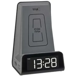 TFA Digitaler Wecker ICONcharge digital