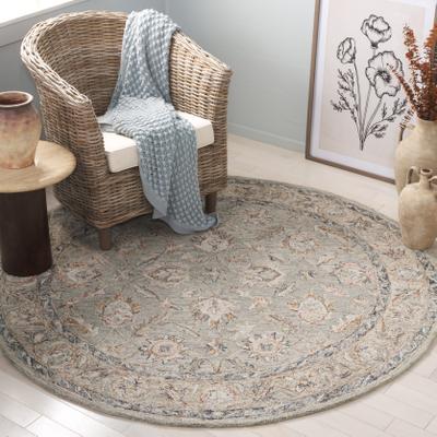SAFAVIEH Hand-Tufted Metro Zhelezna French Country Wool Rug