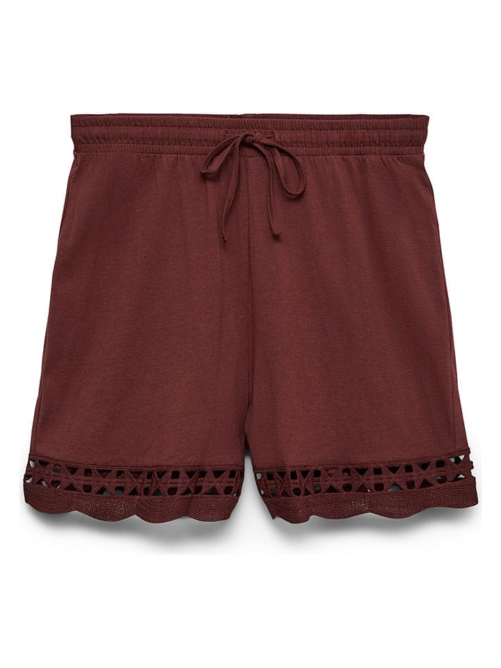 Vero Moda Shorts in Bordeaux - S