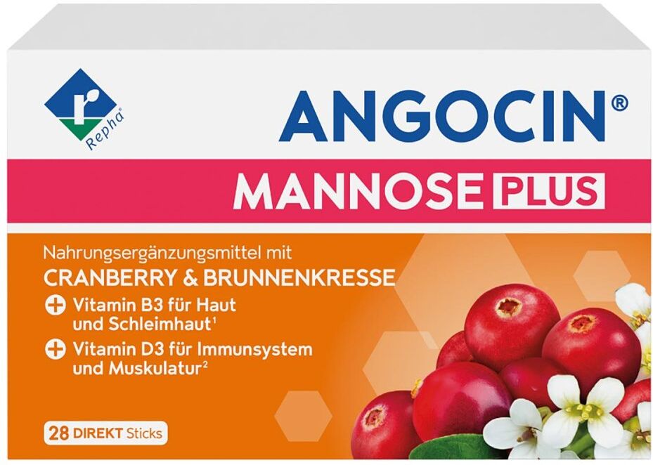 Angocin Mannose Plus Pulver Zum Einnehmen 28X3g