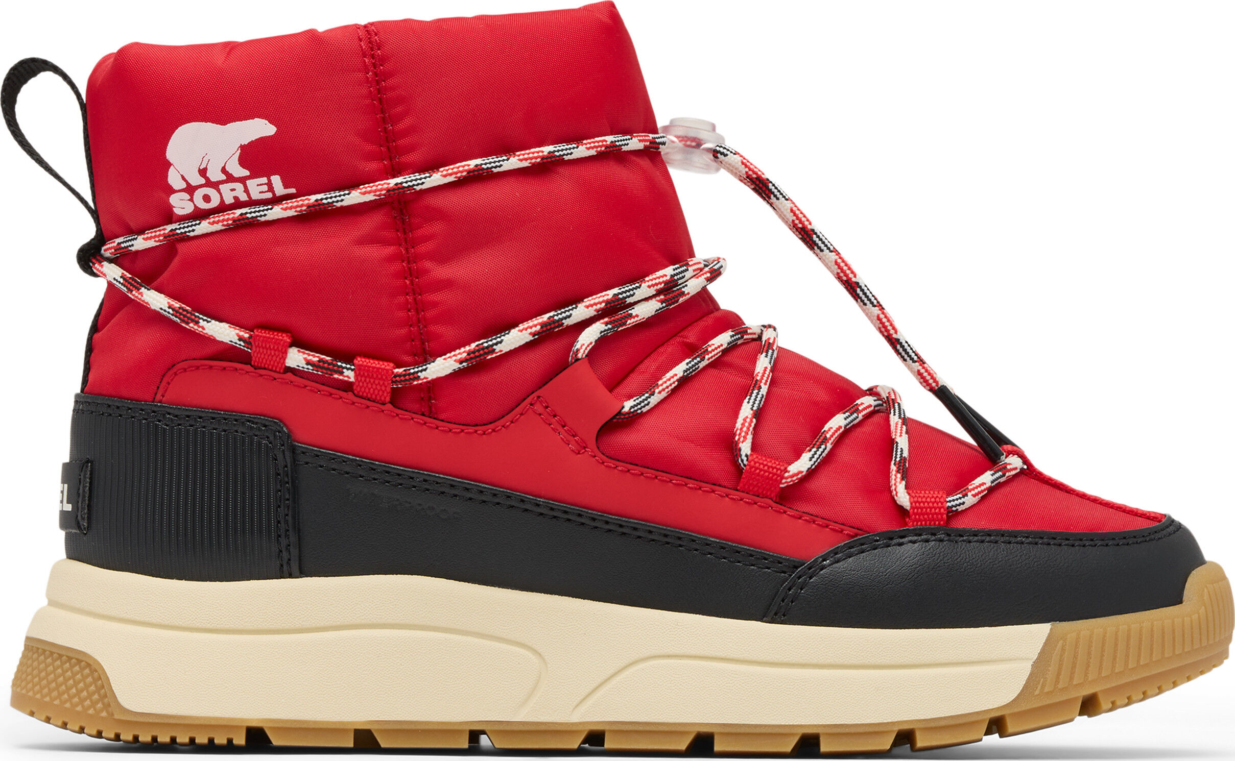 Sorel Women's Whitney™ III Slip-On Waterproof Bright Red, Black, 37