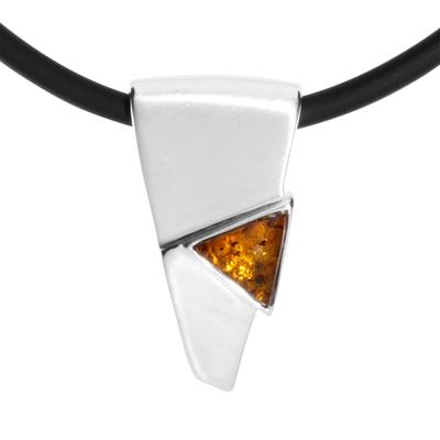 Halsreif OSTSEE-SCHMUCK "Ostsee-Schmuck Halsreif mit Anhänger" Gr. 45, silber, Halsketten, Damen, 45cm, Silber 925 (Sterlingsilber), L: 42