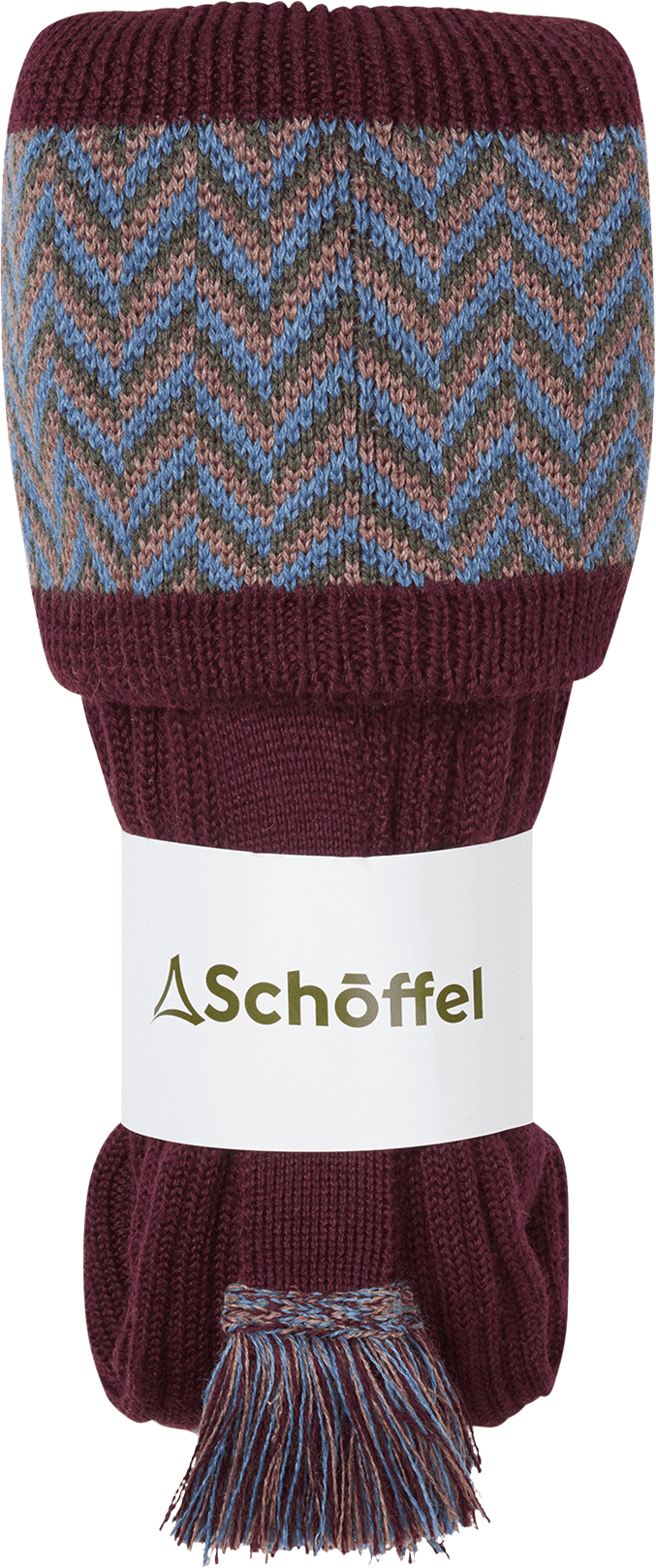 Schöffel Country Men's Herringbone Socks - Red - Size L - Men