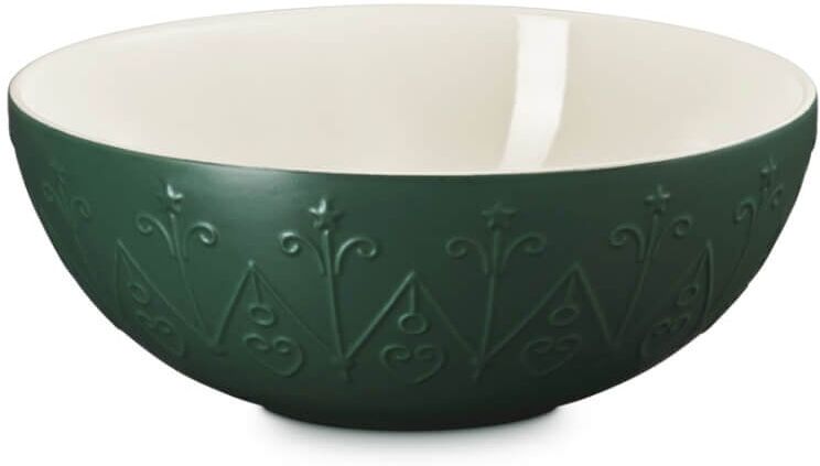 Le Creuset L'Etoile Christmas 25cm Stoneware Multi Bowl - Foret