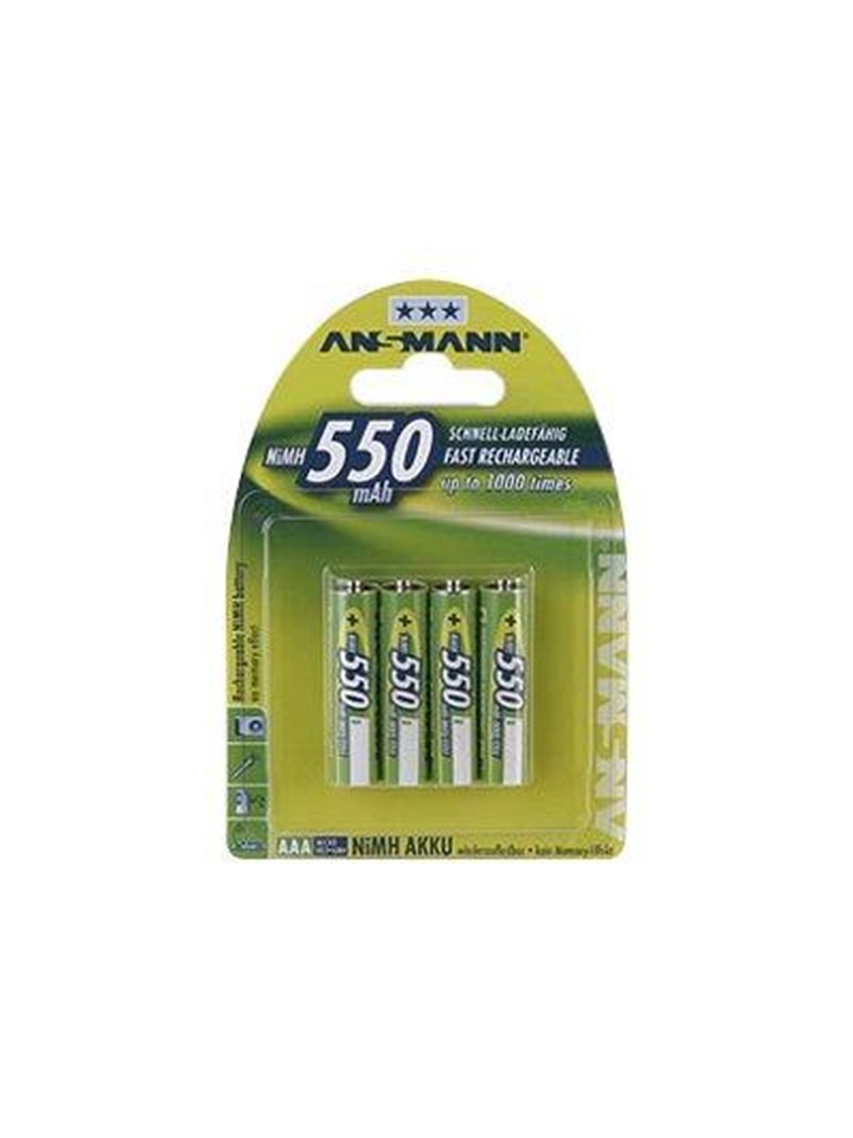 ANSMANN batteri - 5030772 - 4x AAA